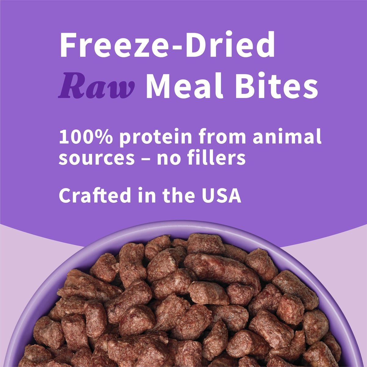 Halo Meal Bites Turkey Recipe Raw Freeze-Dried Dog Food