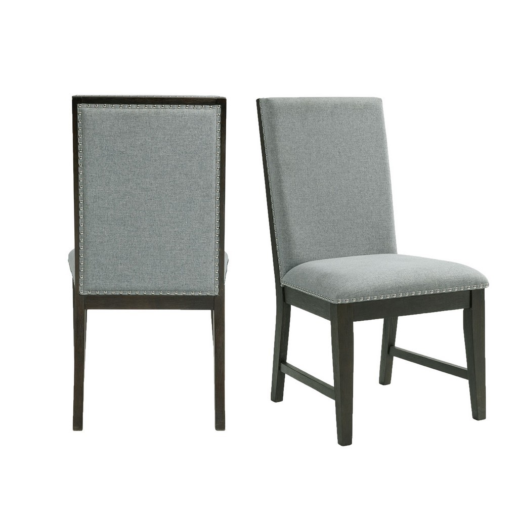 Picket House Furnishings Holden Standard Height Side Chair Set in Gray - Picket House Furnishings DDV100SC