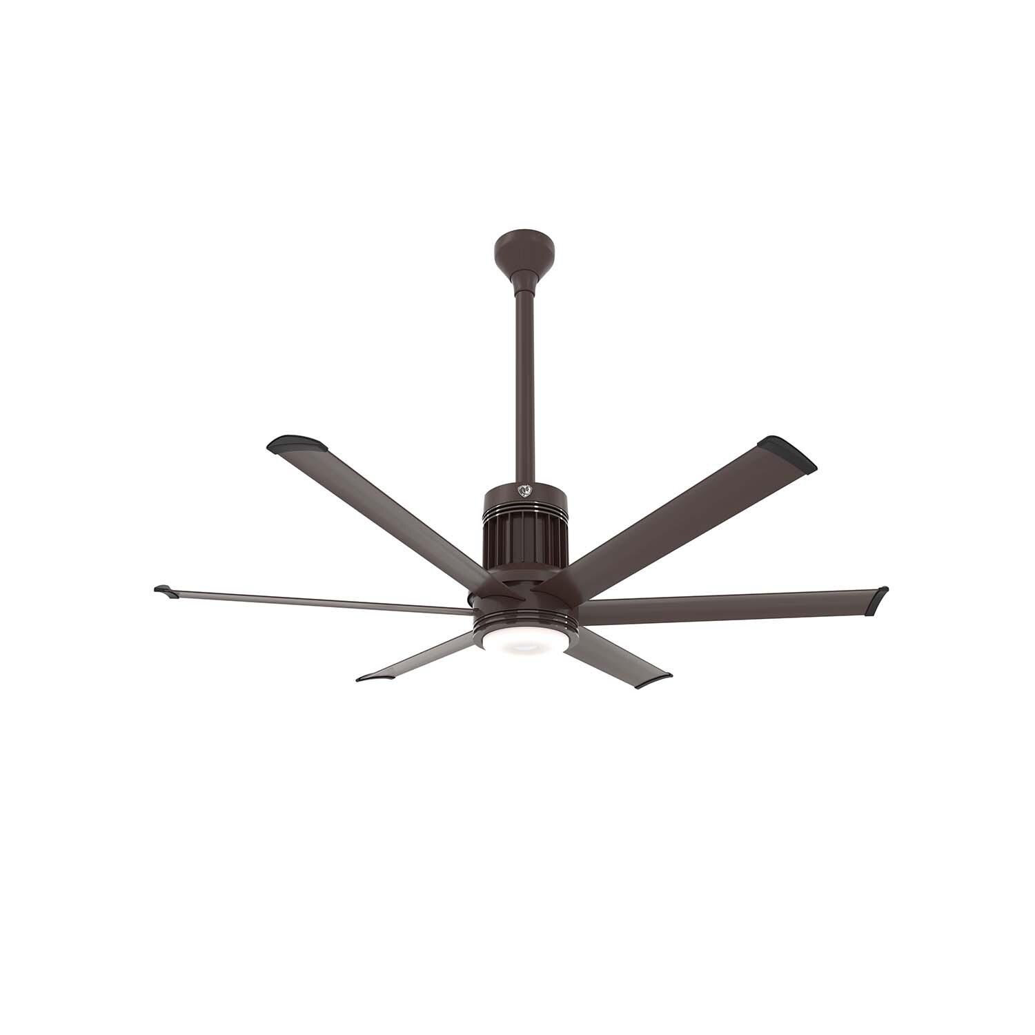 60-Inch i6 Ceiling Fan Universal Mount W/24-Inch Ext Tube and LED Oil Rubbed Bronze by Big Ass Fans