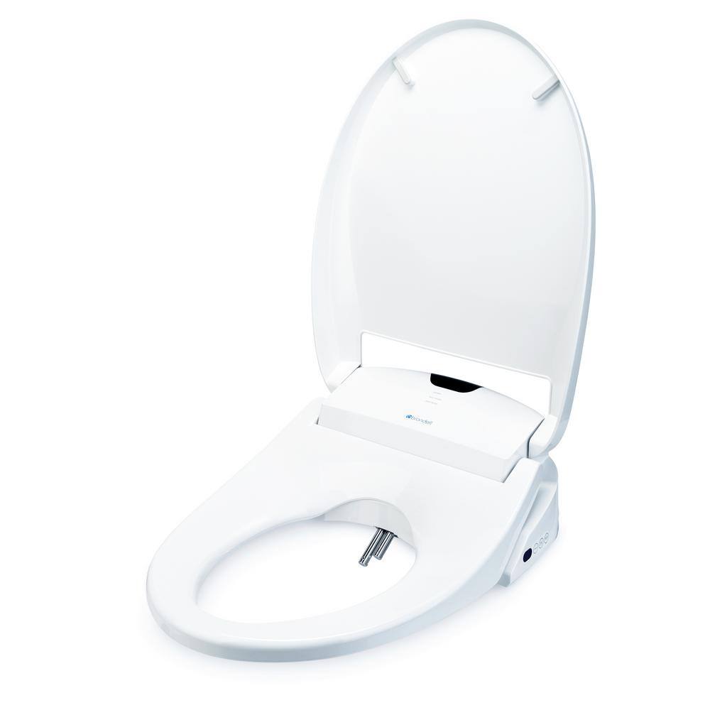 Brondell Swash 1200 Luxury Electric Bidet Seat for Round Toilet in White S1200-RW