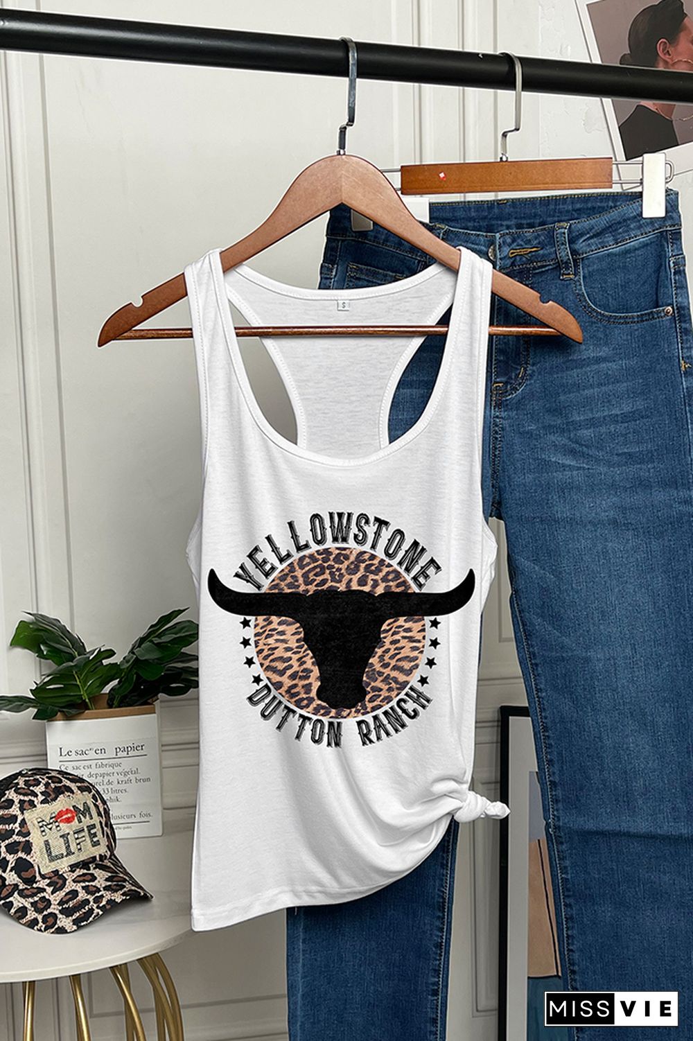 Yellowstone Dutton Ranch Sleeveless Tank Top Wholesale