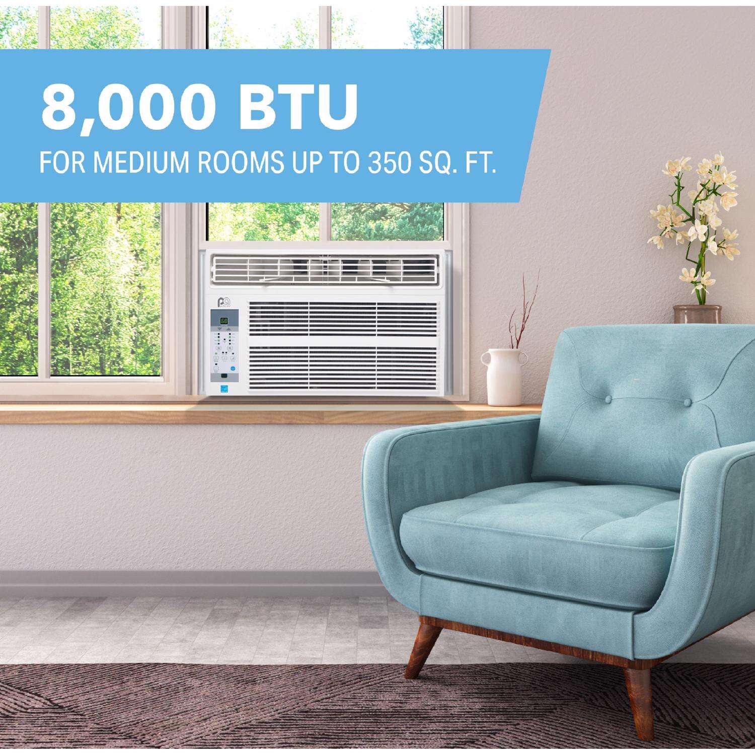 Perfect Aire 8000 BTU Window Air Conditioner w/Remote