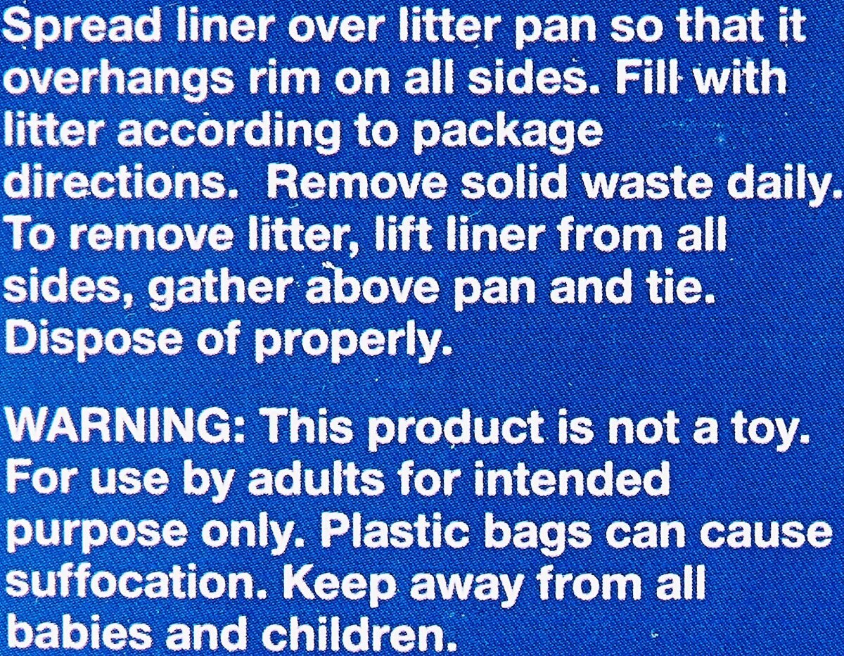 Petmate Litter Pan Boxed Liners