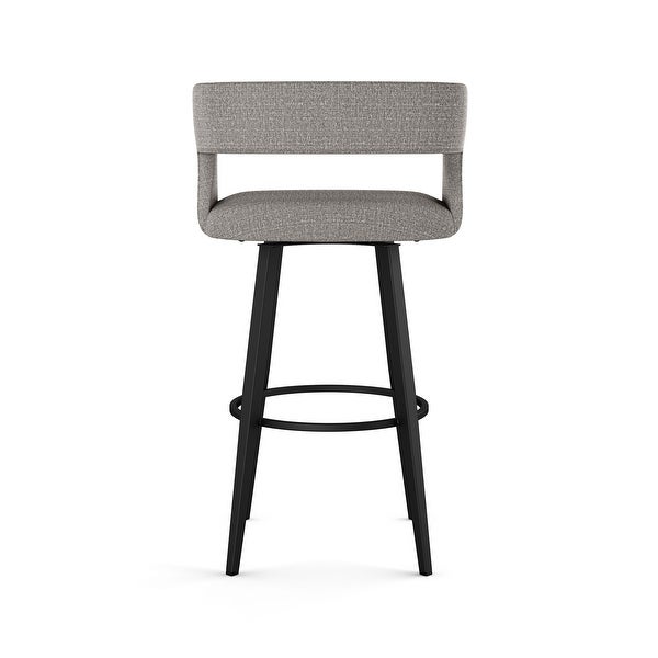 Amisco Marvin Swivel Counter and Bar Stool