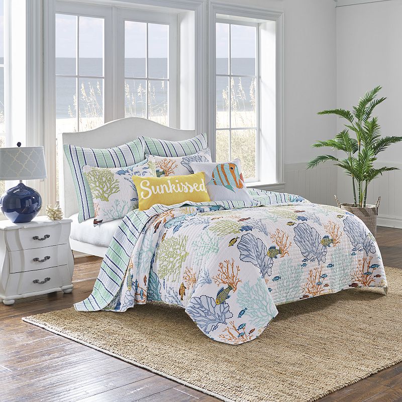 Levtex Home Deep Sea Multicolor Quilt Set with Shams