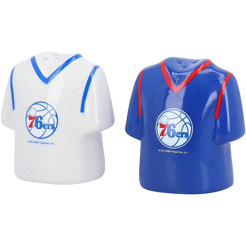 Philadelphia 76ers Jersey Salt and Pepper Shaker Set