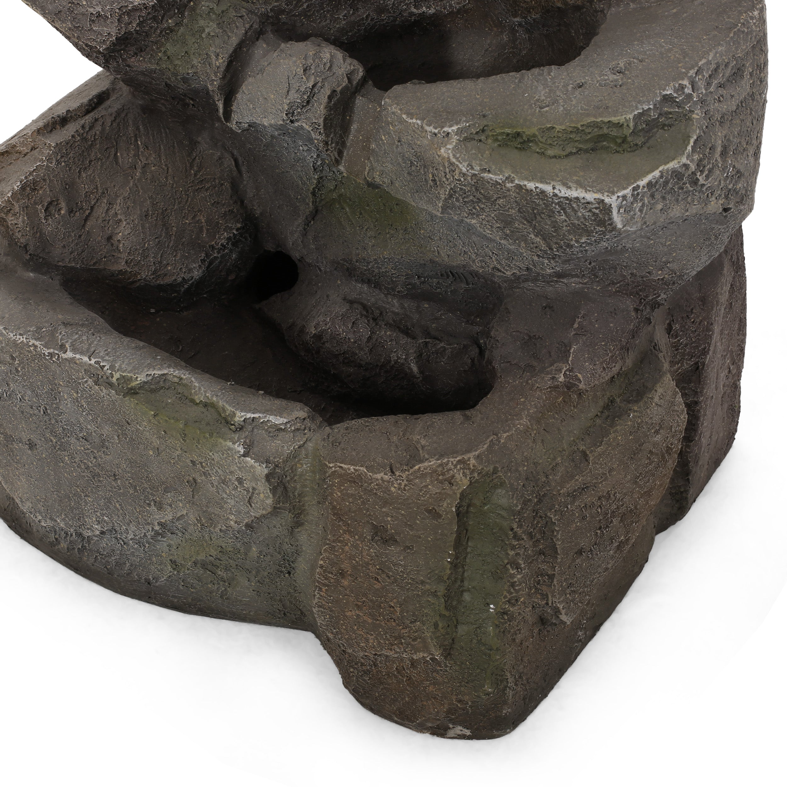 Trion Outdoor 4 Tier Rock Fountain