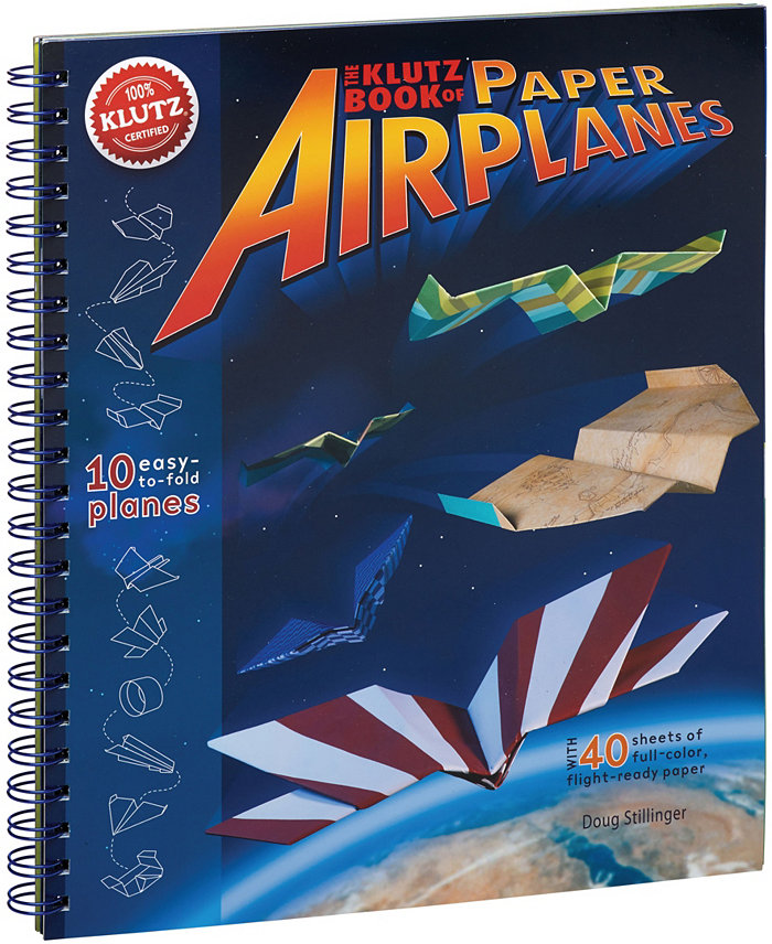 Klutz The Book of Paper Airplanes Craft Kit