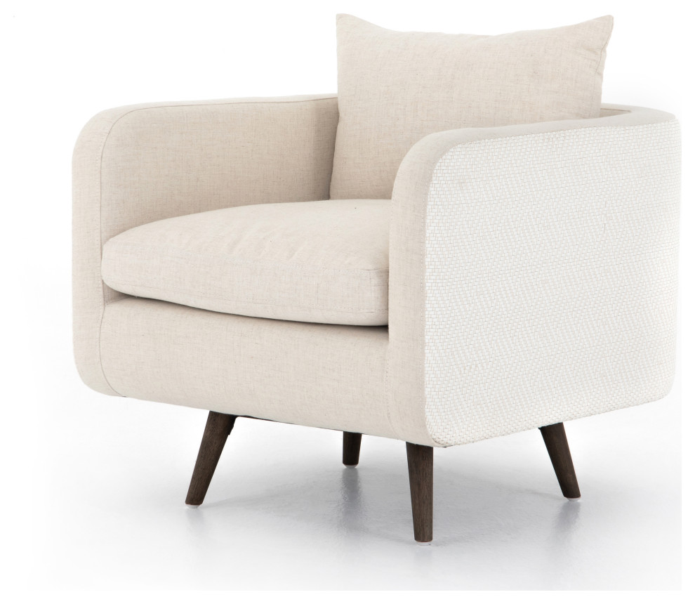 Eilis Chair Haven Tobacco   Midcentury   Armchairs And Accent Chairs   by Rustic Home Furniture Deco  Houzz