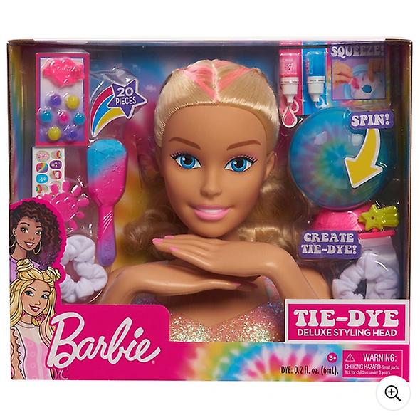 Barbie tie-dye deluxe styling head