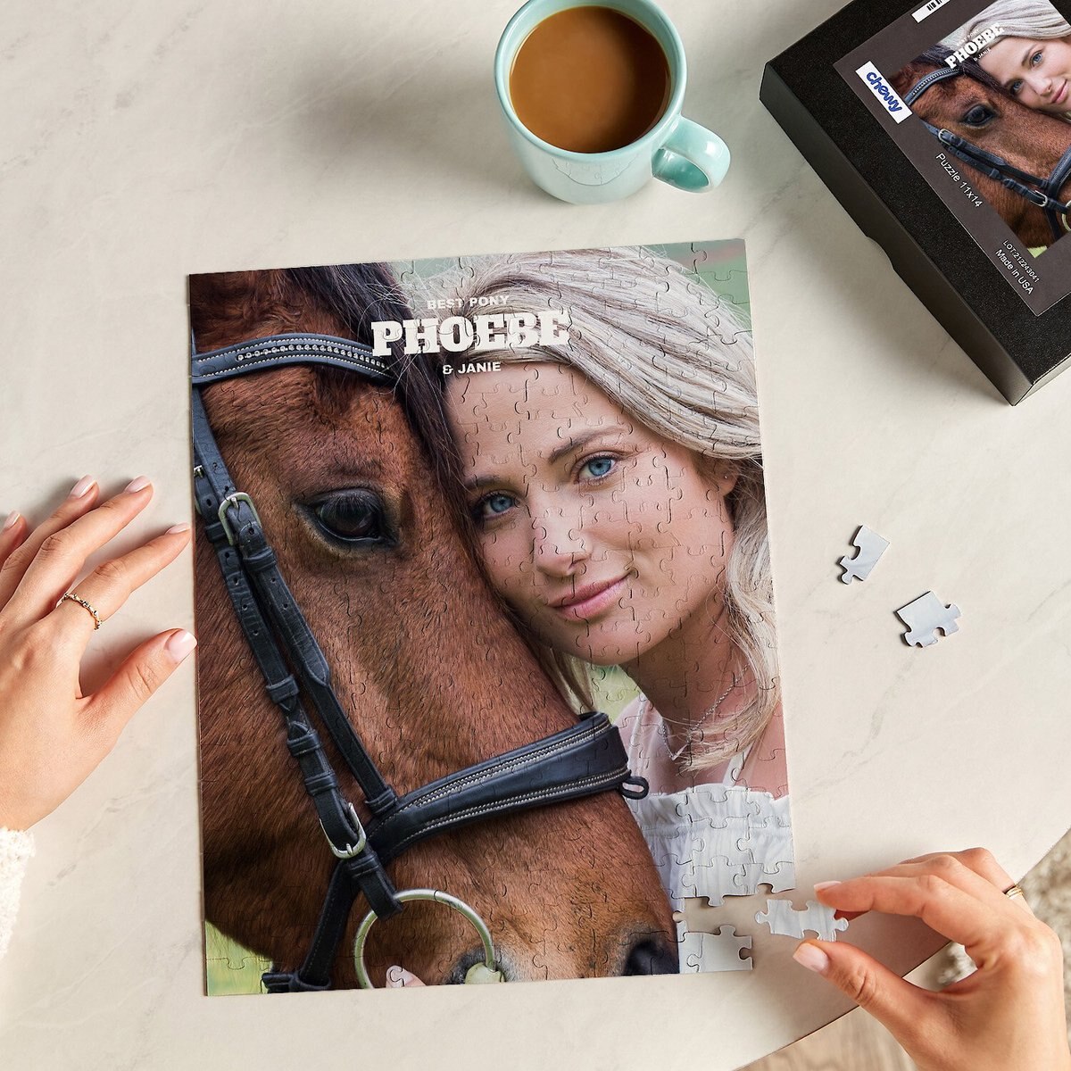 Frisco Personalized Portrait Photo Puzzle