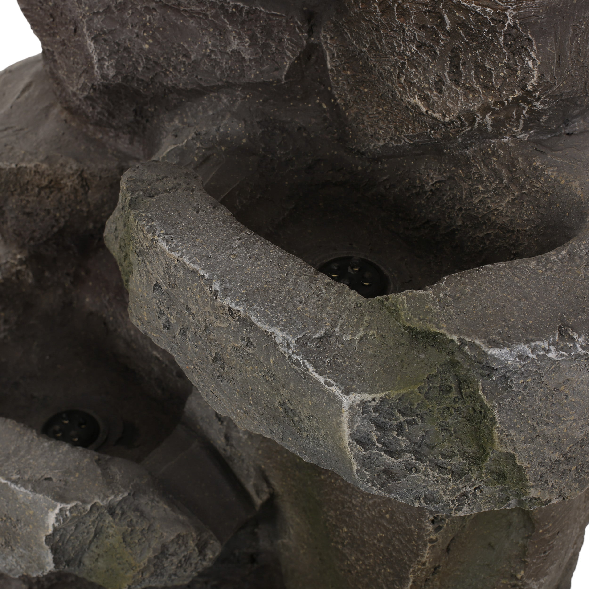 Trion Outdoor 4 Tier Rock Fountain