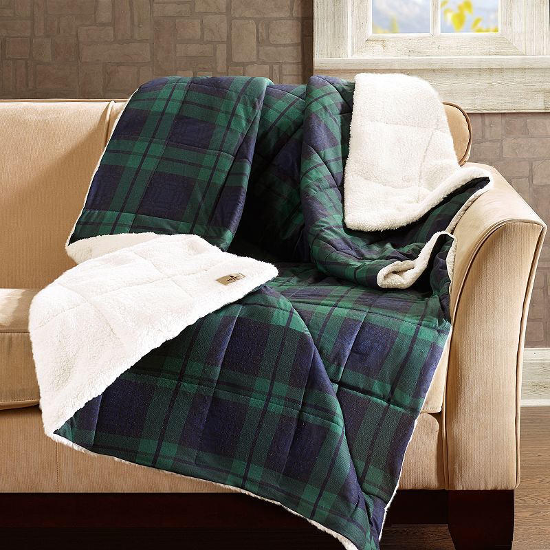 Woolrich Ridley Softspun Down-Alternative Throw Blanket