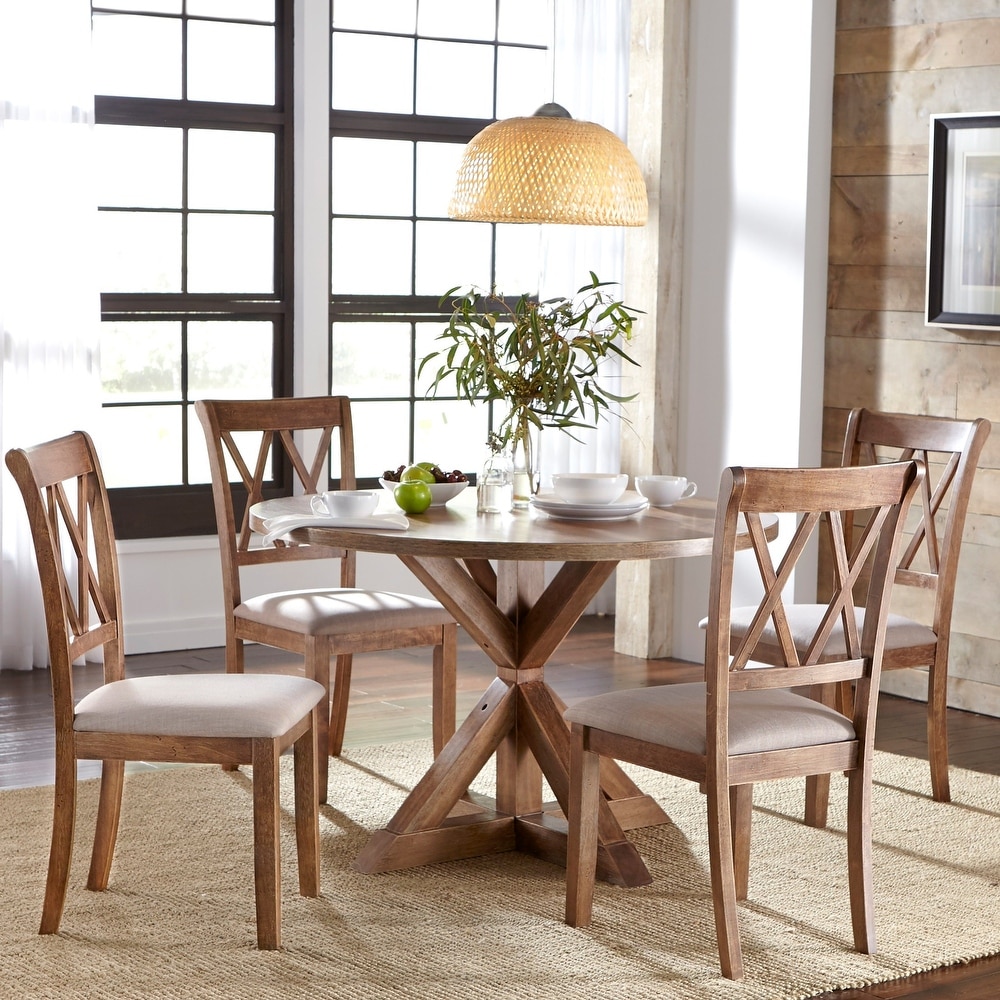 Simple Living Rose Pedestal Dining Set