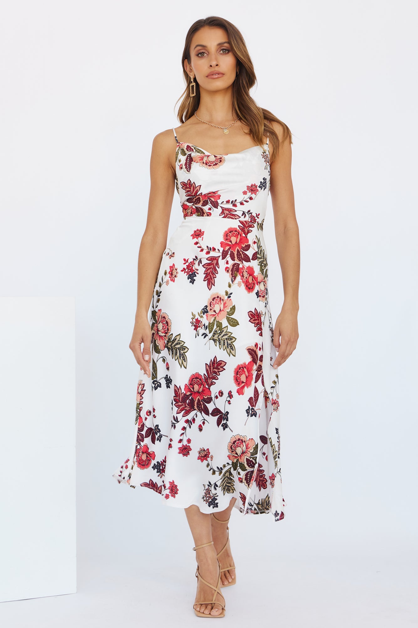 Atlas Maxi Dress White