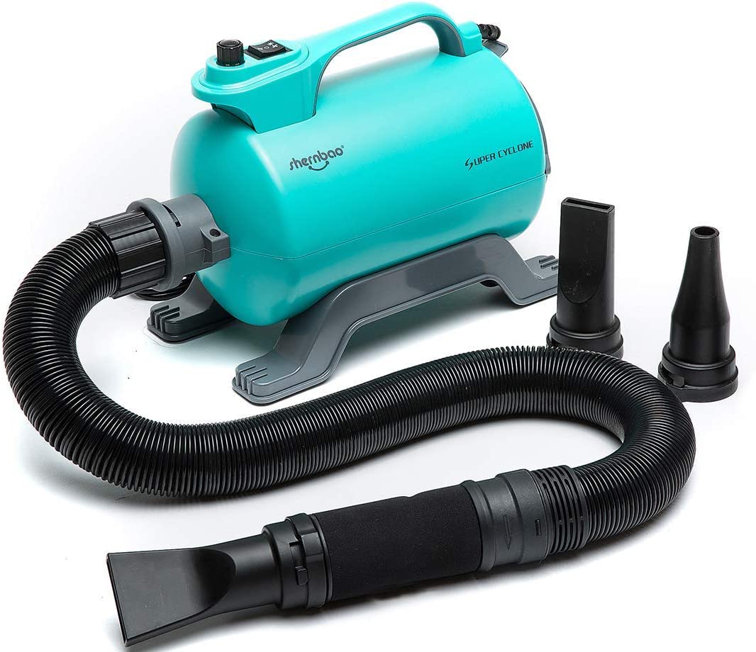 Shernbao SHD-2600P Super Cyclone Dog Grooming Dryer (Teal)