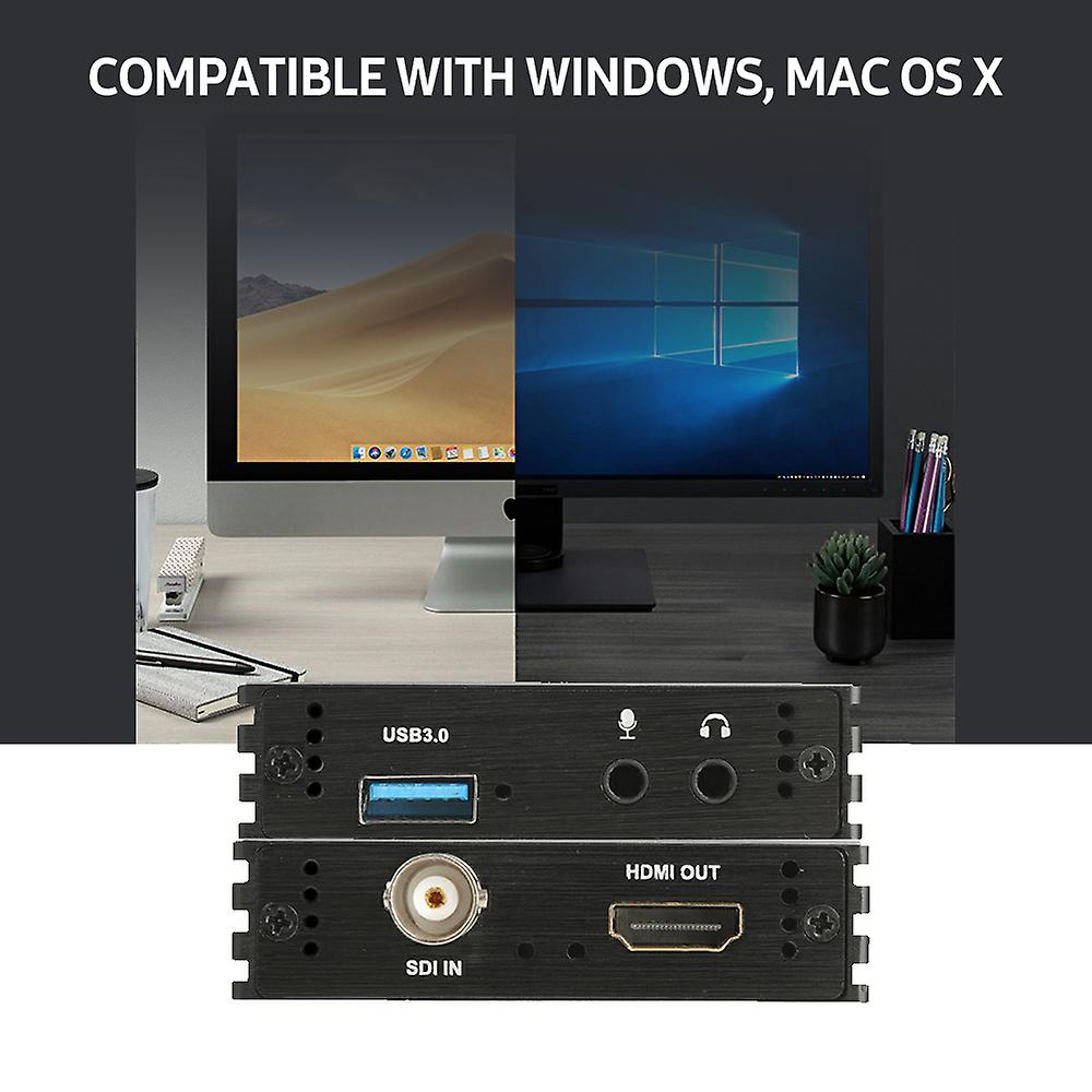 1 Usb3.0 Capture Box 1 Usb3.0 Cable 1 Hdmi Cable 1 User Manual Black