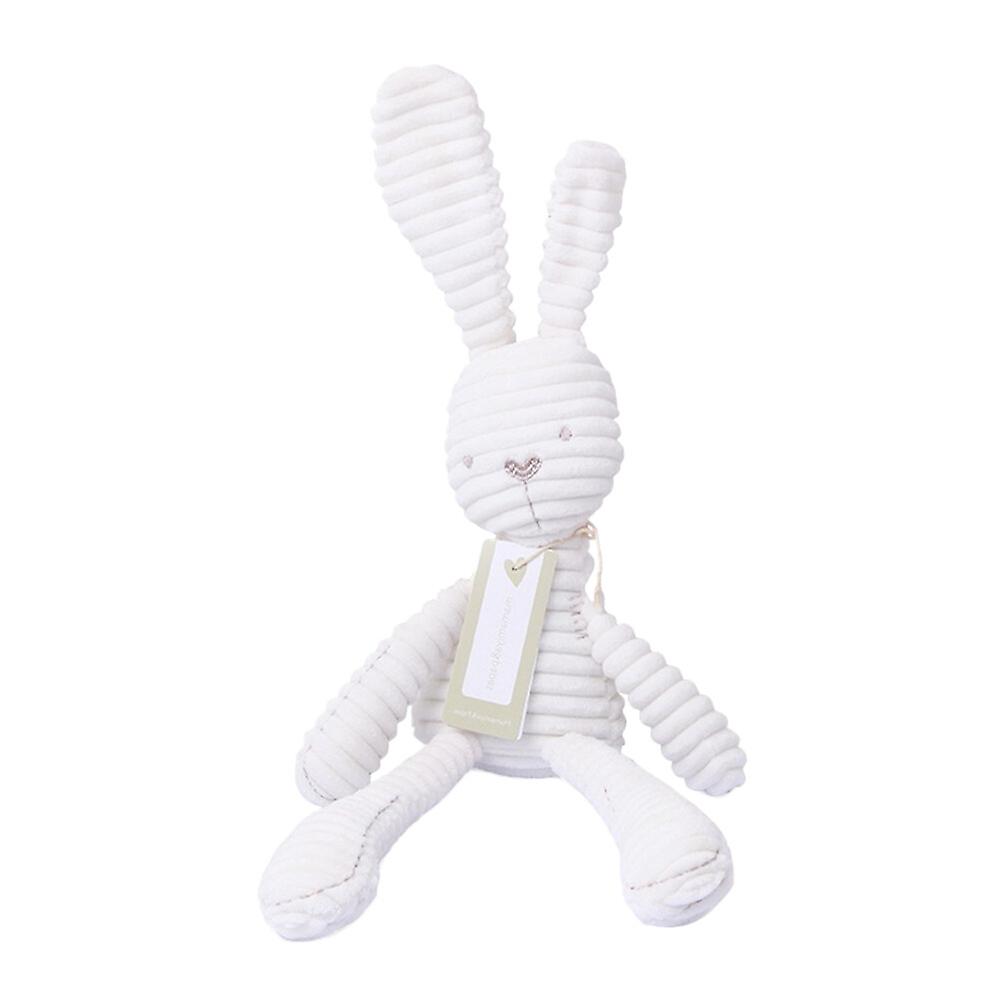 1pc Little Long-legged Rabbit Appease Doll Toy Infants Toddlers Sleeping Plush Toys Kids Plush Stuffed Toy Pacified Toy(white)