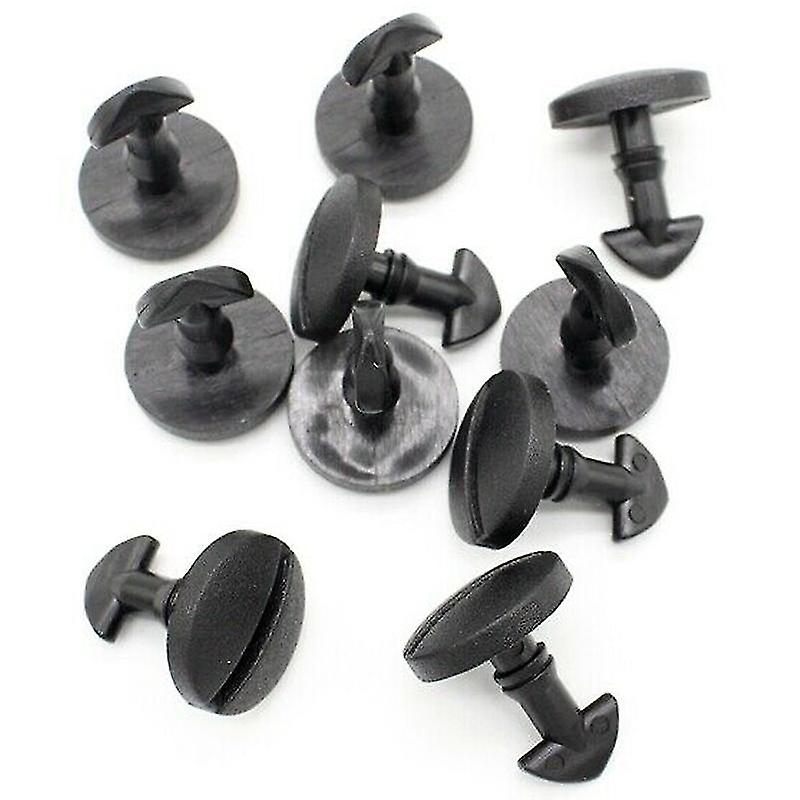 10x Dyr500010 Auto Fastener Clips Rear Bumper Tow Cover Clip For Range Rover Sport 05-13 Discovery