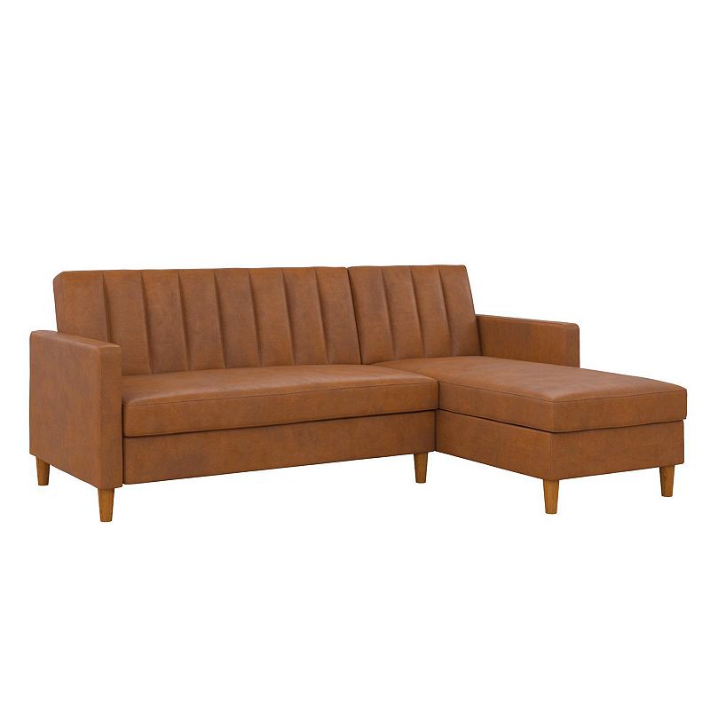 Atwater Living Karen Futon Sectional with Storage