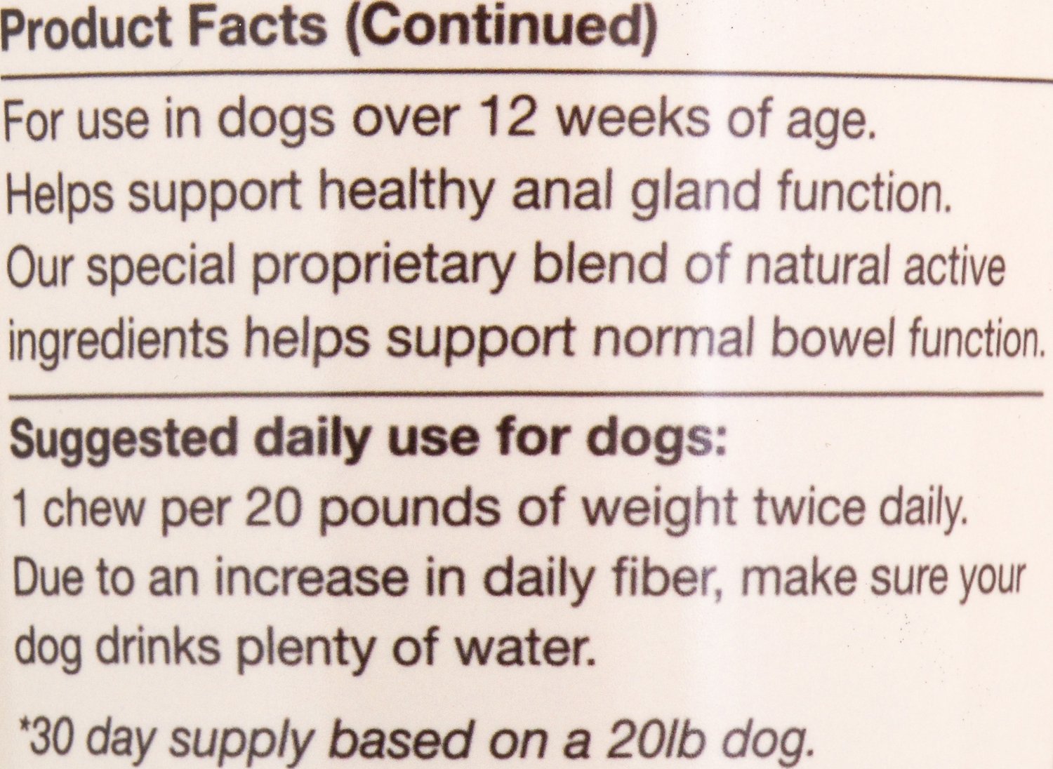 NaturVet No Scoot Dog Soft Chews 60ct andndash; Pet Empire and Supplies