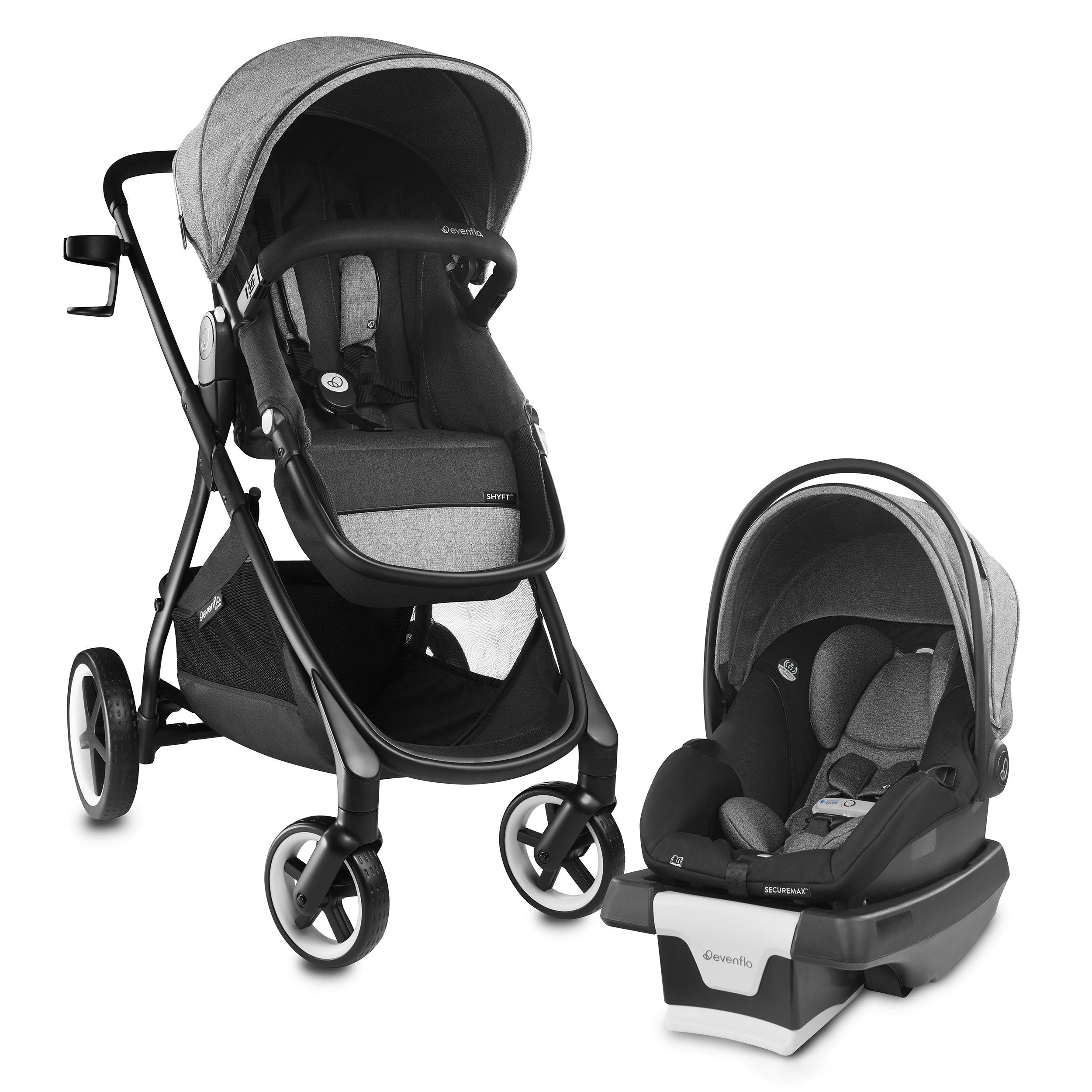 Shyft Travel System with SecureMax Infant Car Seat incl SensorSafe