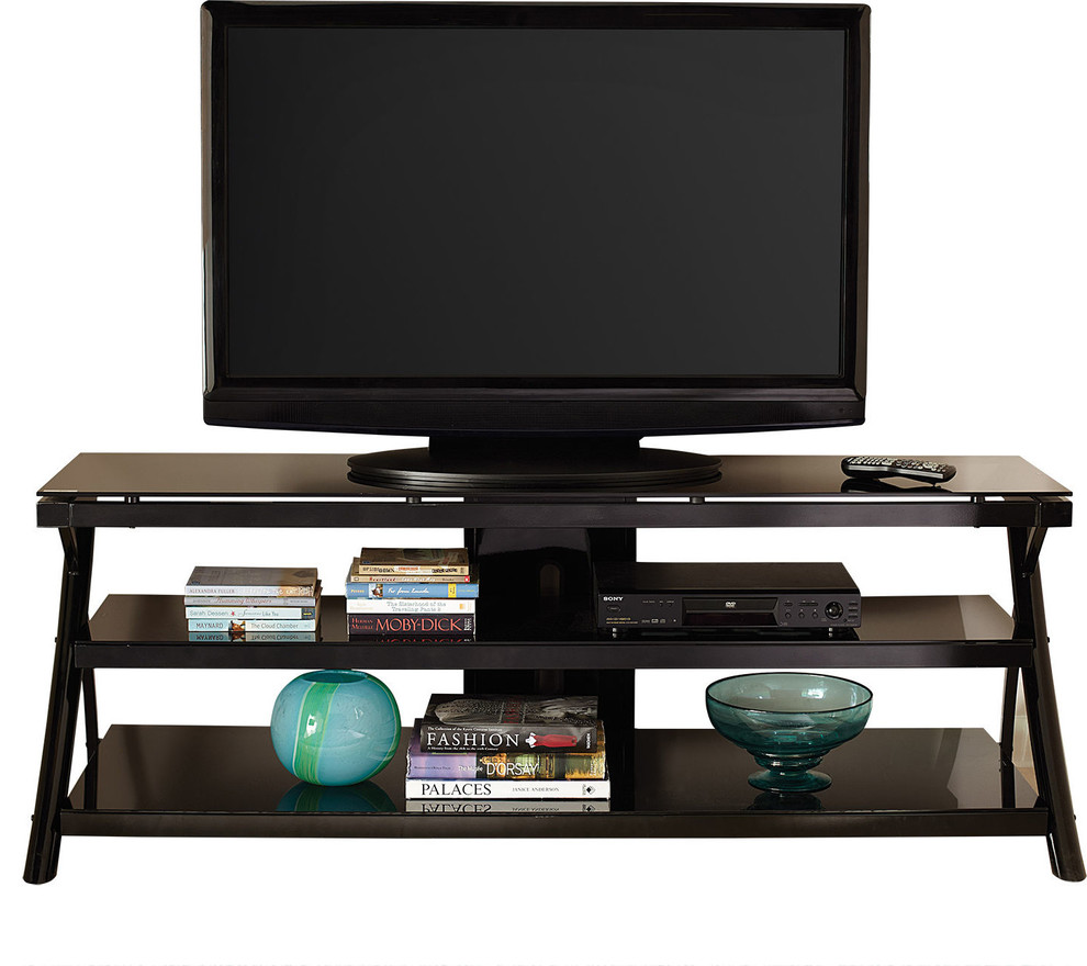 Cyndi TV Console   Entertainment Centers And Tv Stands   by HedgeApple  Houzz