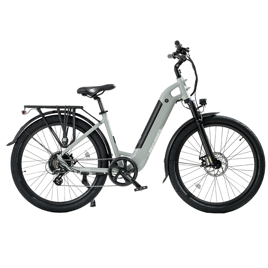 Revi Bikes Oasis Long Distance Step-Thru 48V 500W Electric Bike