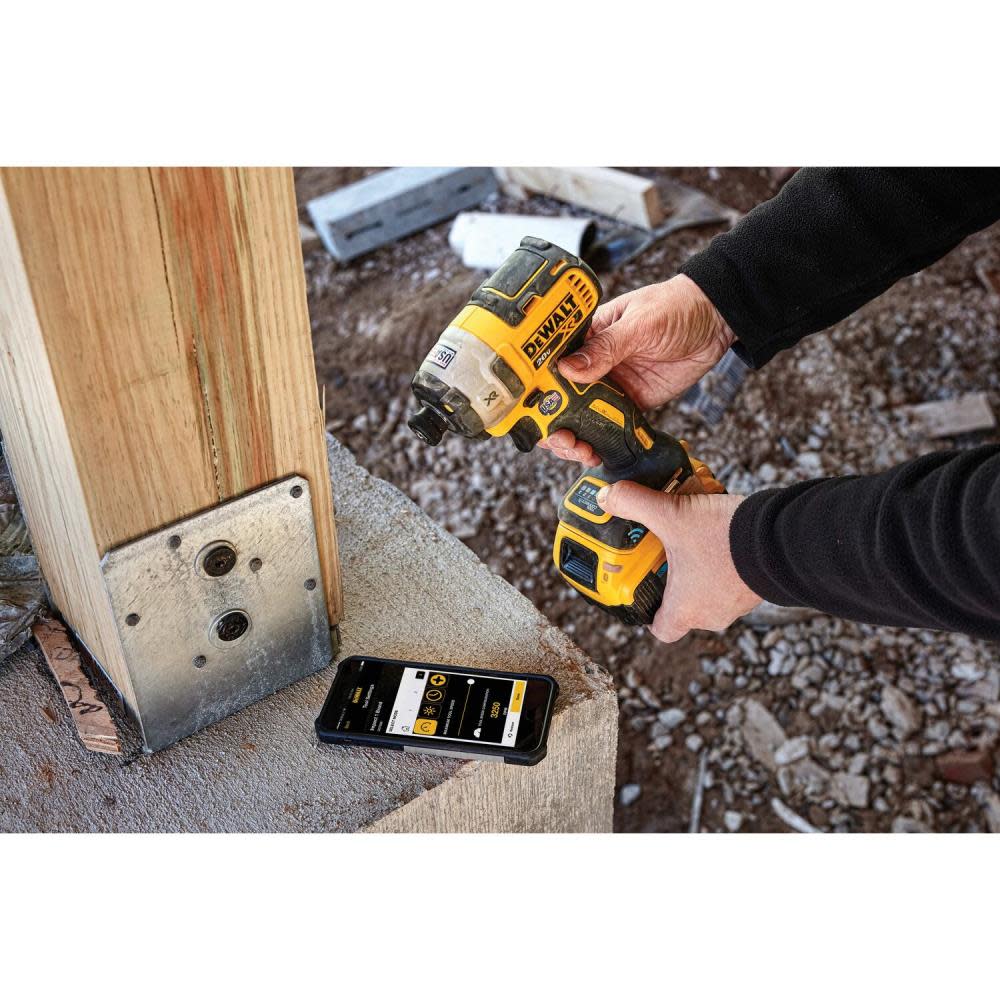 DEWALT 20V MAX* XR? Brushless Tool Connect? Impact Driver Kit (w/ Tool Connect? Batteries) ;