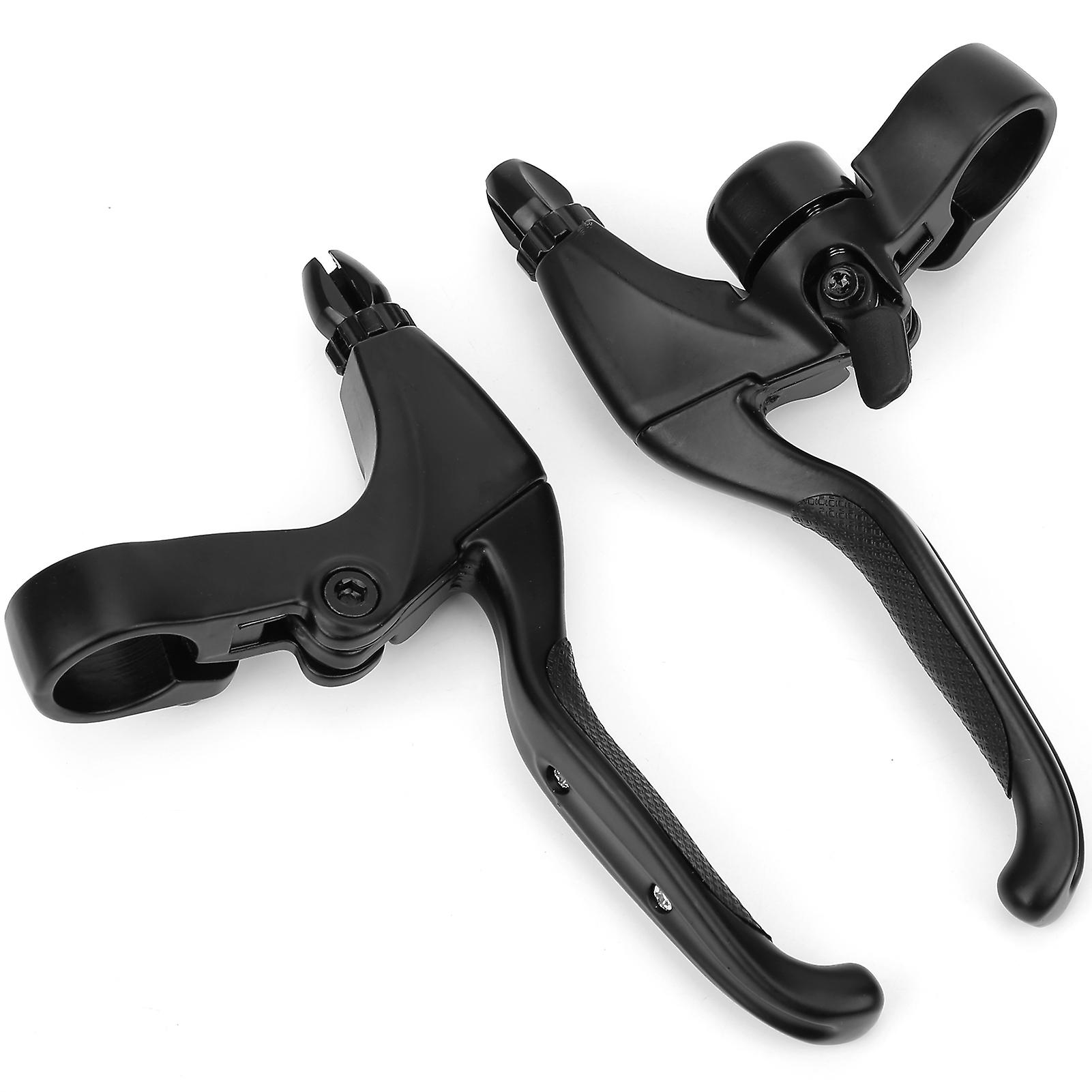 Pair Of Brake Handle Lever 0.9in Mounting Hole Universal Parts For Bicycle Mountain Bike Cycling