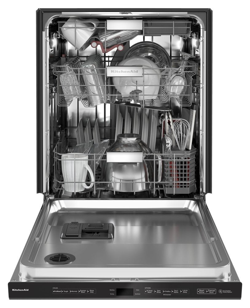 Kitchenaid KDPM804KBS 44 Dba Dishwasher With Freeflex™ Third Rack And Led Interior Lighting - Black Stainless Steel With Printshield™ Finish