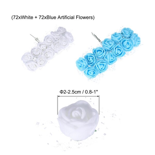 Artificial Flowers，Fake Roses with Lace for Wedding Decor