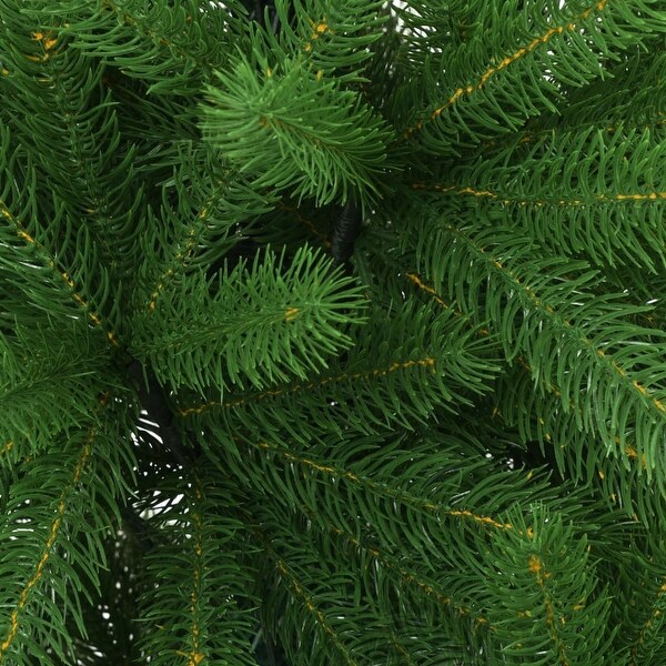 vidaXL Artificial Christmas Tree Lifelike Needles 8 ft Green