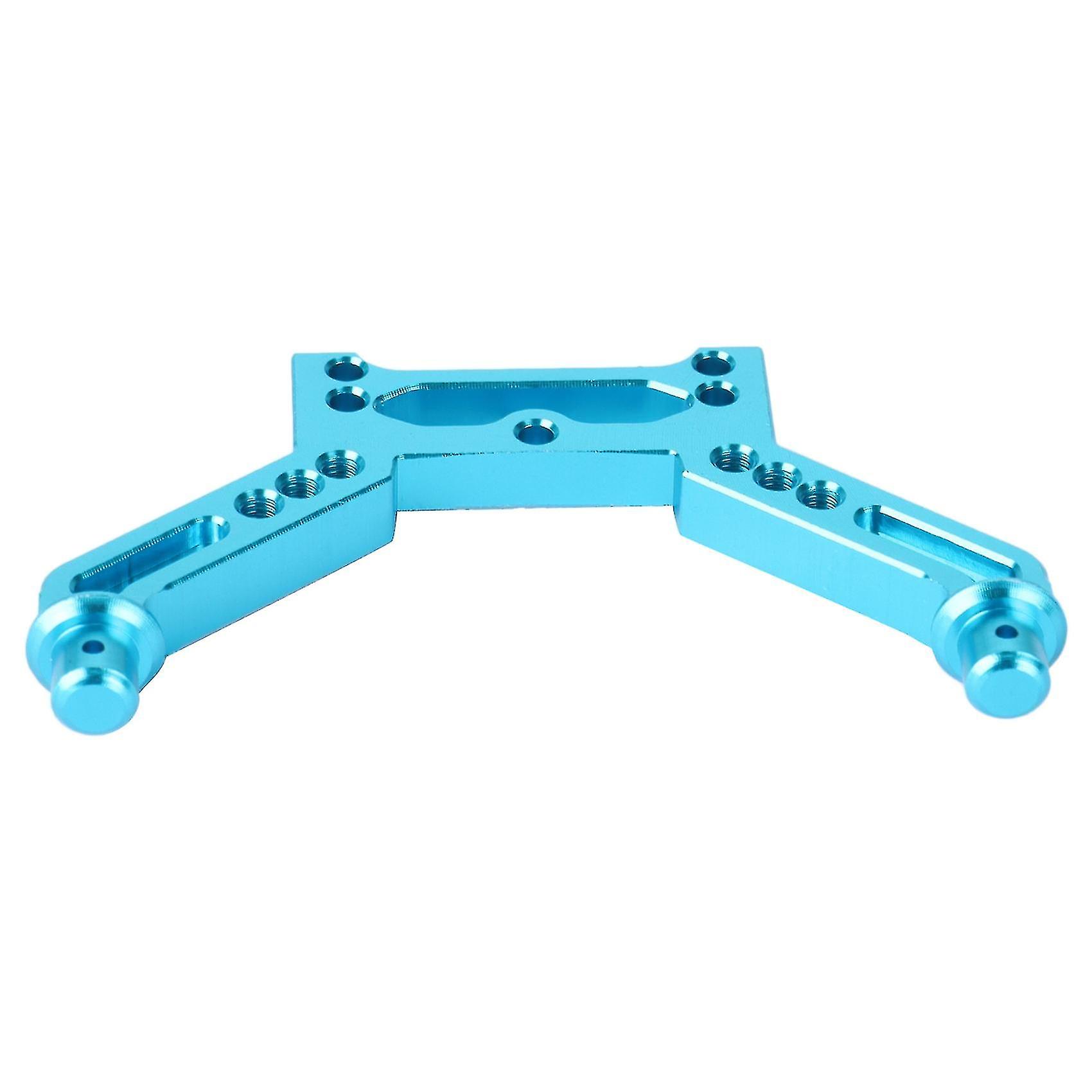 Metal Front And Rear Shock Tower Compatible With 1/16 Rc Car Upgrade Parts，blue