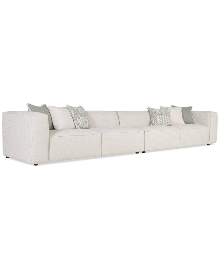 Furniture Bliss 168 2-Pc. Fabric Extra Large Sofa