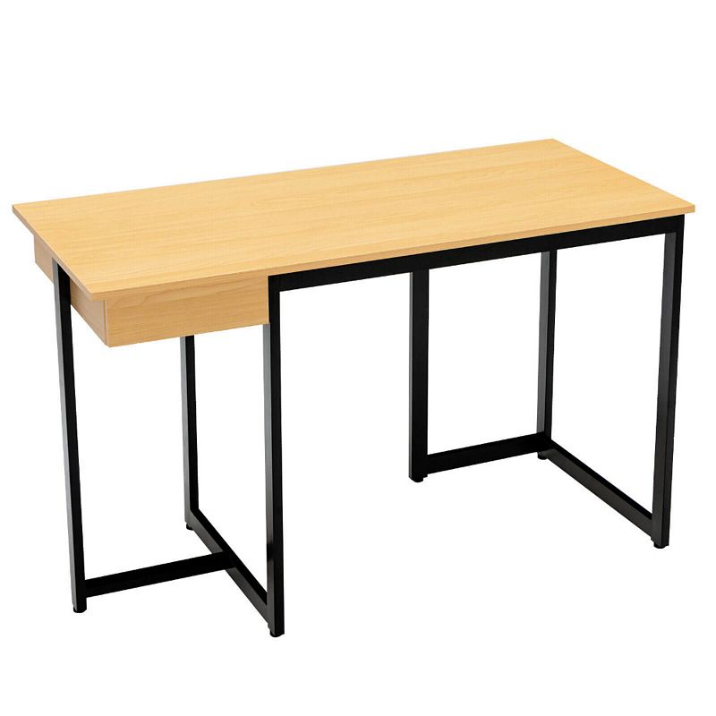 48 Computer Desk with Metal Frame and Adjustable Pads