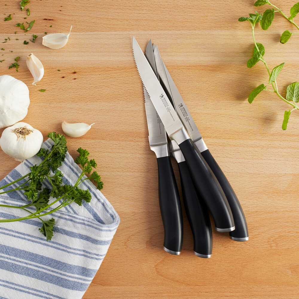 Henckels Elan 4 pc Steak Knife Set   Stainless Steel