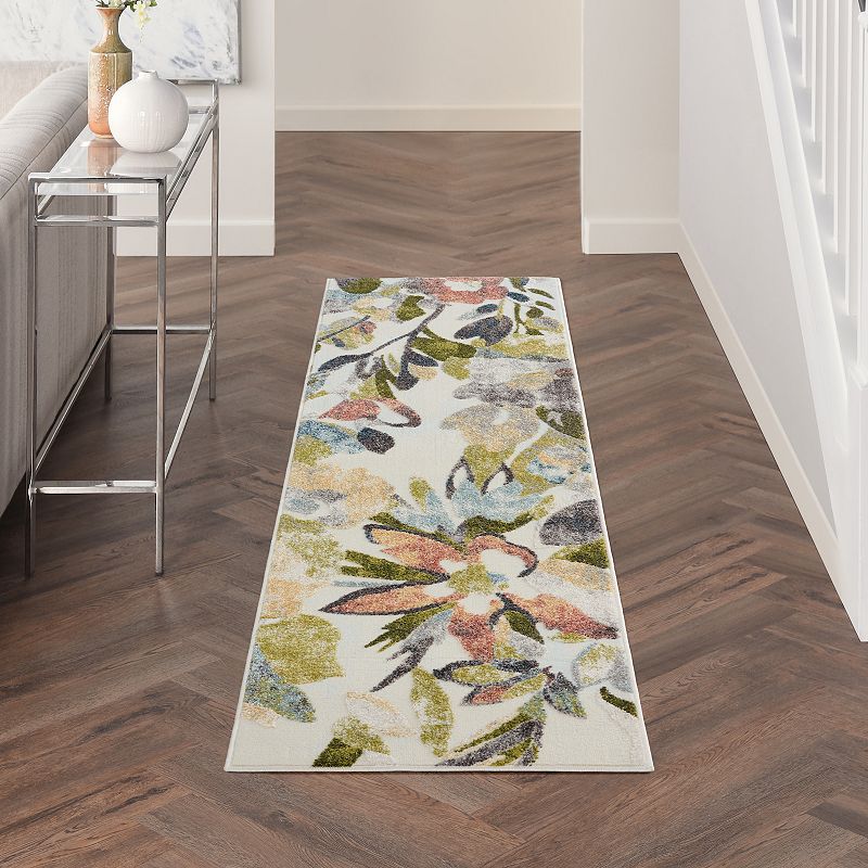 Nourison Trance Floral Area Rug