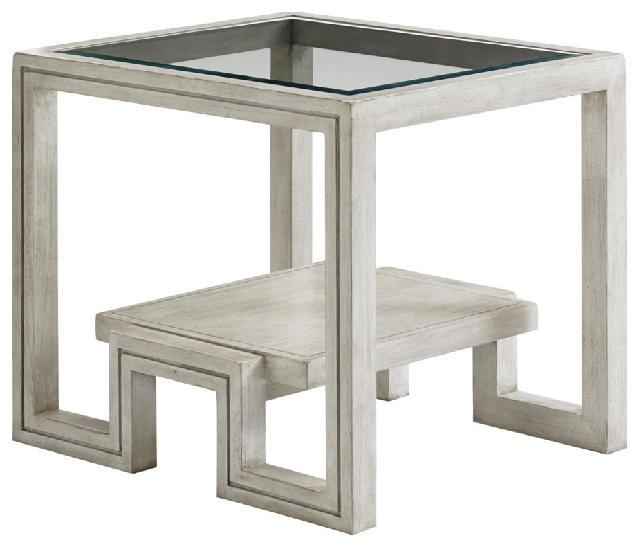 Harper End Table   Farmhouse   Side Tables And End Tables   by Lexington Home Brands  Houzz