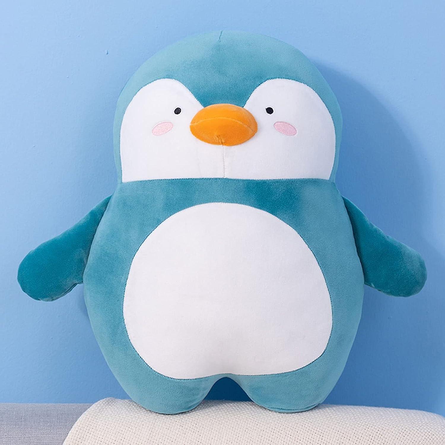 17.7 Inch Plush Penguin Stuffed Animal Penguin Hugging Pillow Cuddly Penguin Pillow Plushies Toy Penguin Huggable Anime Gifts For Kids