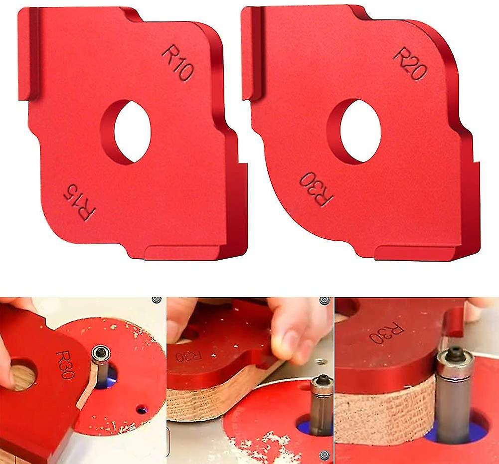 2 Woodworking Tools With Rounded Corners For Quick Positioning Of Molds