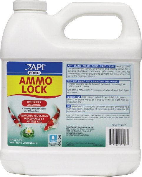 API Pond Ammo-Lock Pond Water Ammonia Detoxifier