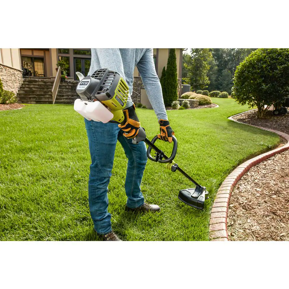 RYOBI RY253SS 25 cc 2-Stroke Attachment Capable Full Crank Straight Gas Shaft String Trimmer