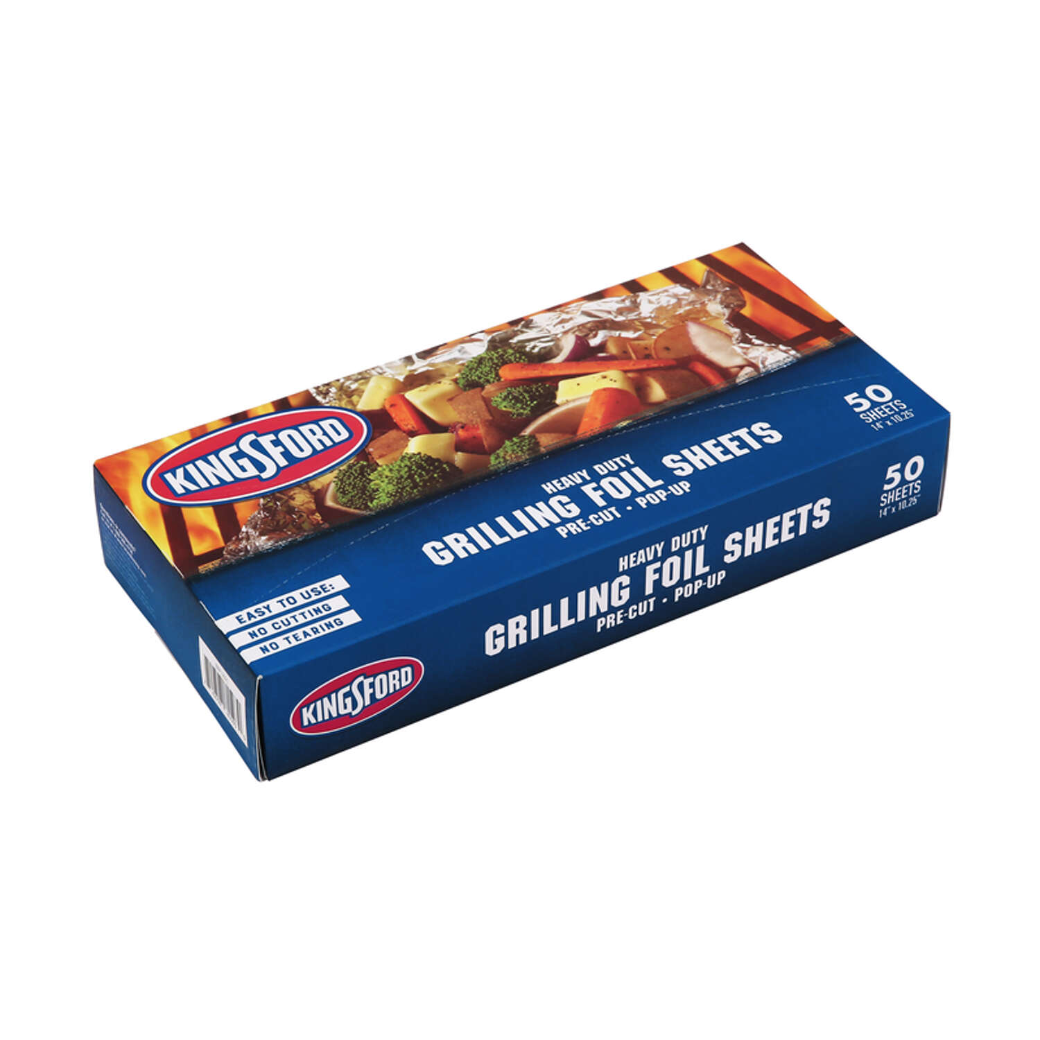 Kingsford Aluminum Grilling Foil Sheets 10.25 in. L X 14 in. W 50 pk