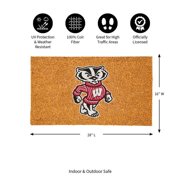 Coir Mat 16 quot x28 quot University Of Wisconsin madison