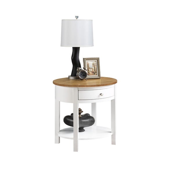 Dillard End Table with Drawer and Shelf