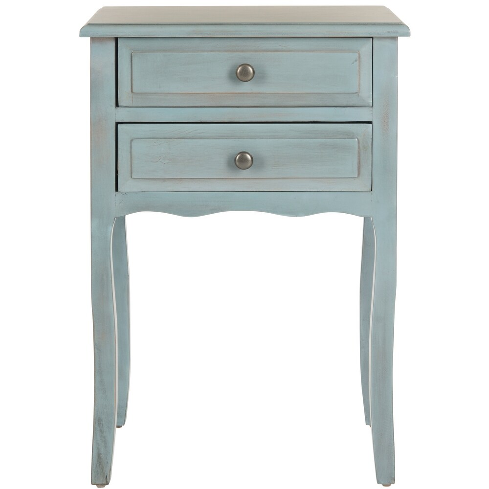 SAFAVIEH Lori Blue/ Grey Accent Table   18.1\