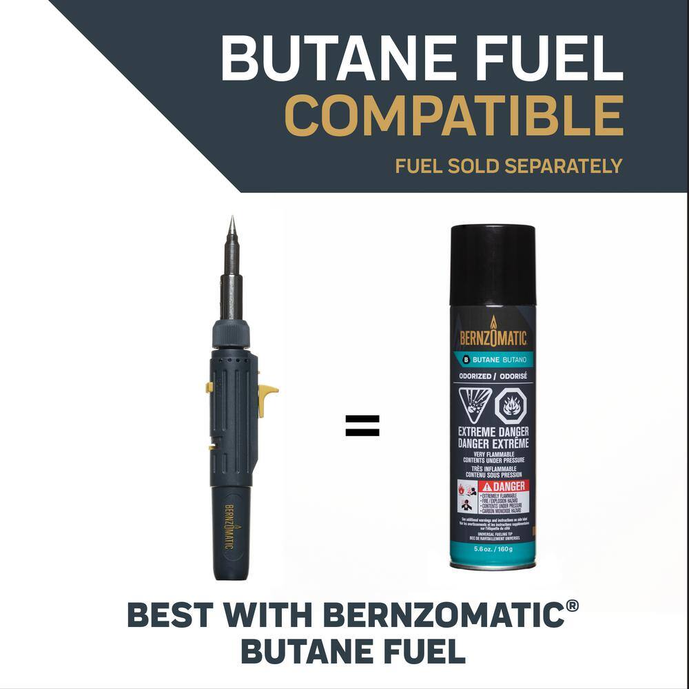 Bernzomatic Handheld Precision Butane Torch with Soldering Tip 335258