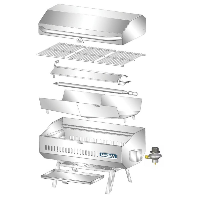 Magma Marine ChefsMate Gas Grill | A10-803