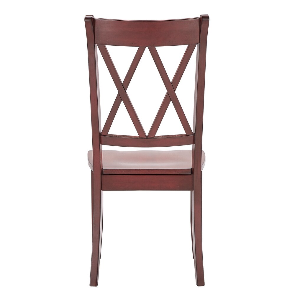 Eleanor X Back Wood Dining Chair (Set of 2) by iNSPIRE Q Classic